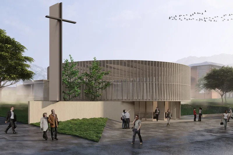 Capilla, campus Universidad de los Andes